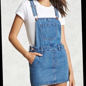 Denim Overall Dress